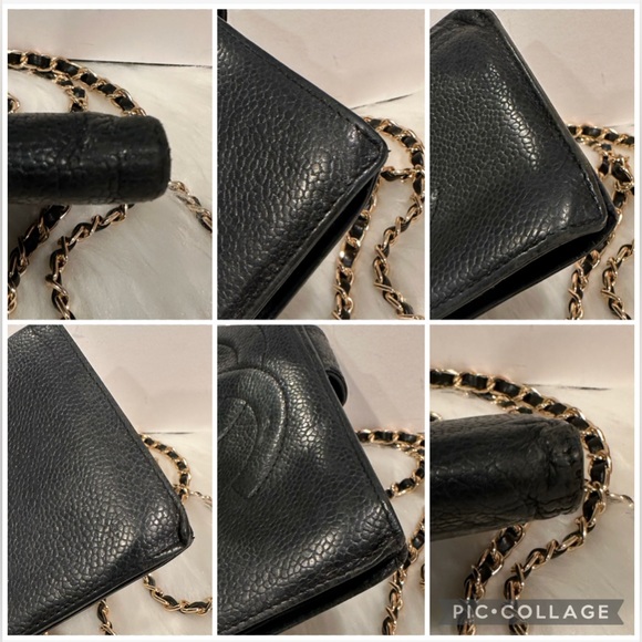 CHANEL Vintage Caviar Timeless ‘CC’ Wallet on Chain | # 2797727 - Picture 15 of 15